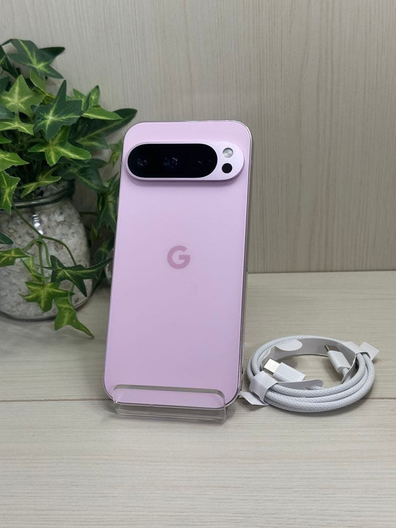 「デモ機」Google Pixel 9 Pro ローズクォーツ 充電ケーブル付き