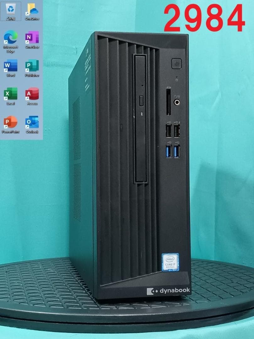 初期保証 i7-8700 16GB M.2 SSD512G オフィスWin11