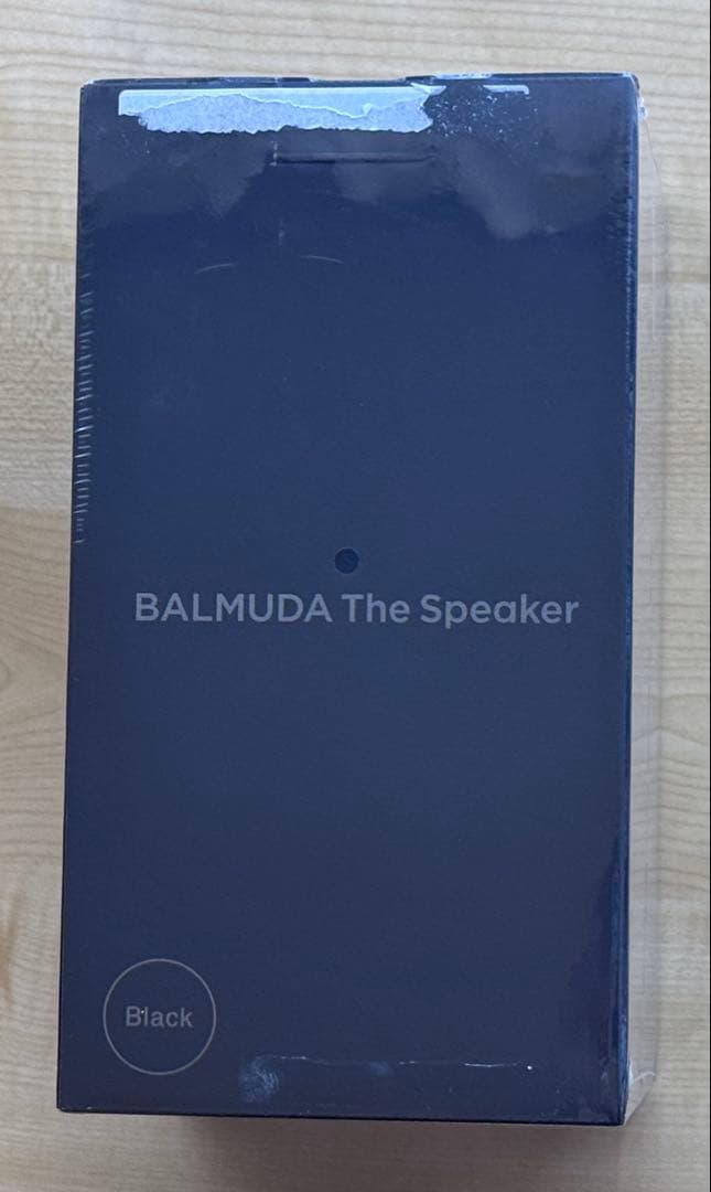 BALMUDA The Speaker M01A-BK ブラック【完全未開封】