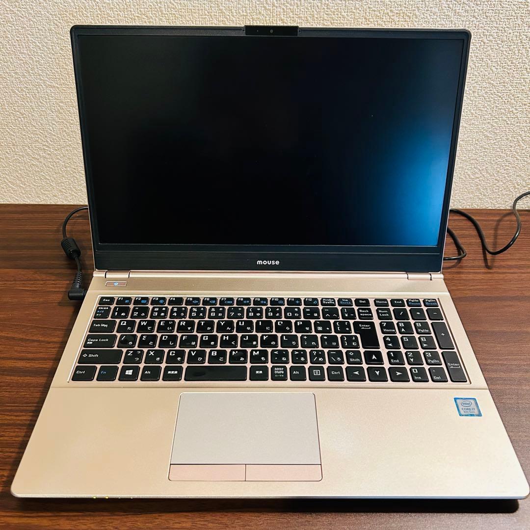 【ジャンク】mouseノートPC/Core i7/SSD512GB