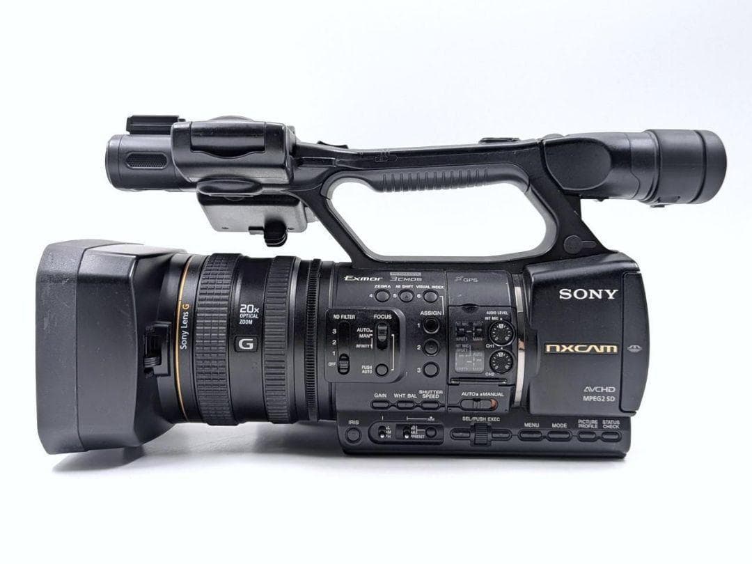 プロ向け AVCHD NXCAMカムコーダー HXR-NX5J