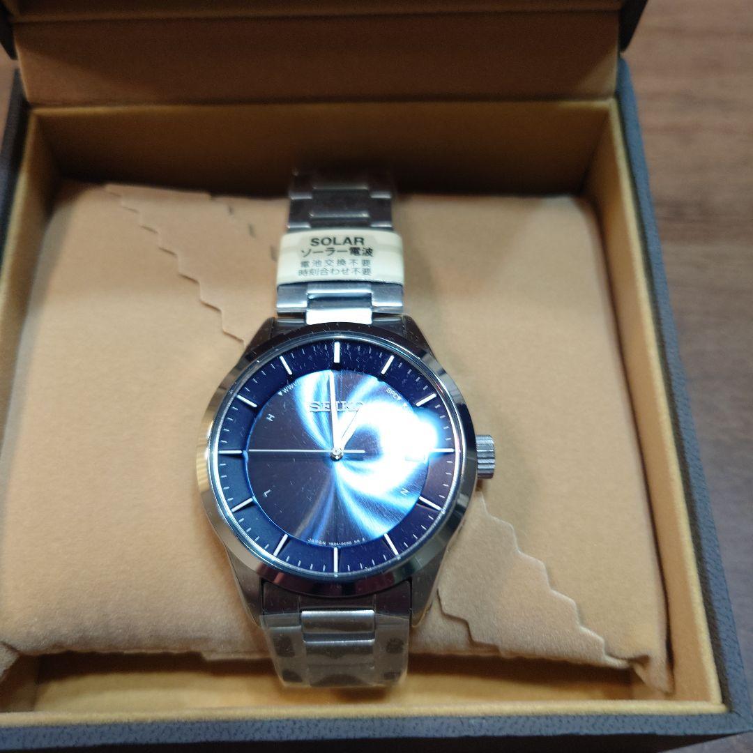 【新品未使用】SEIKO SELECTION ソーラー電波腕時計 SBTM247