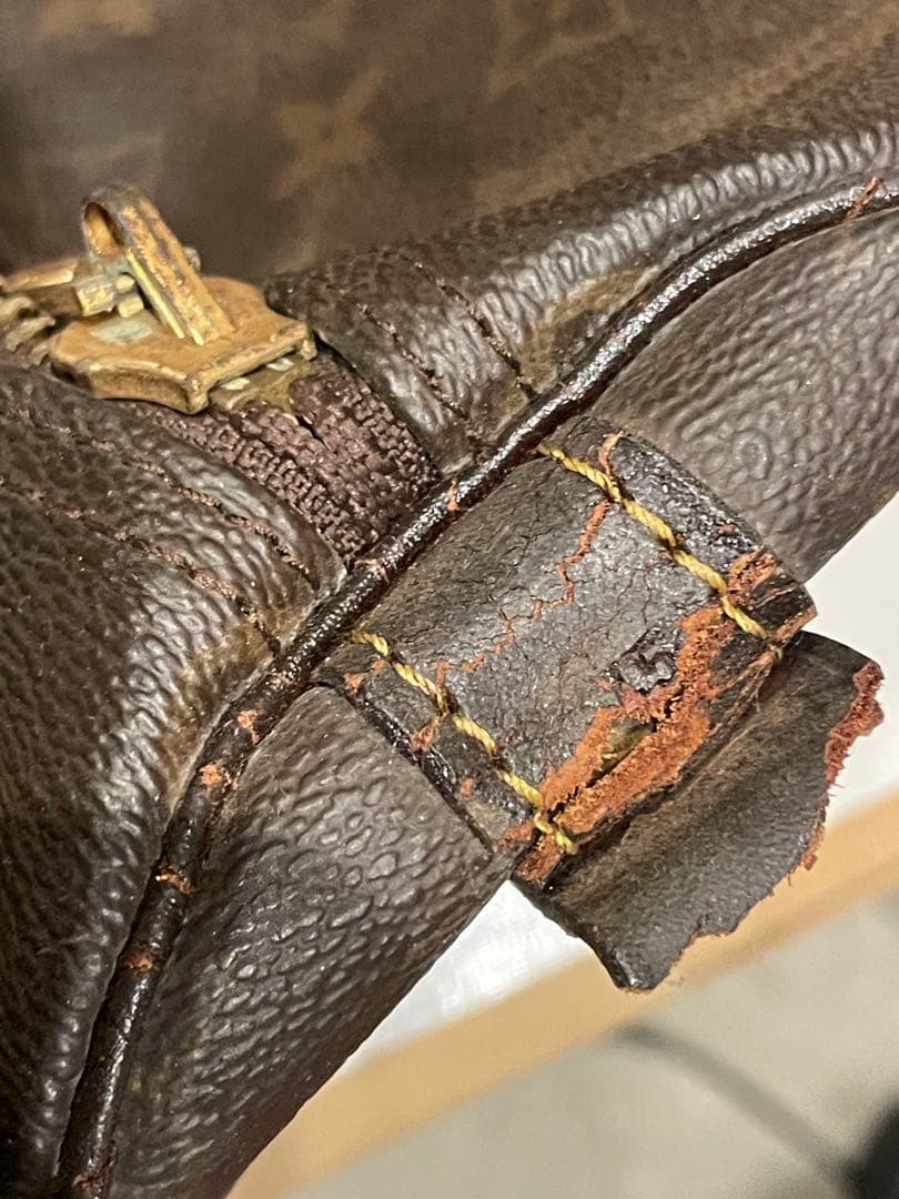 Louis Vuitton ボストンバッグ ブラウン　キーポルバンドリエール45