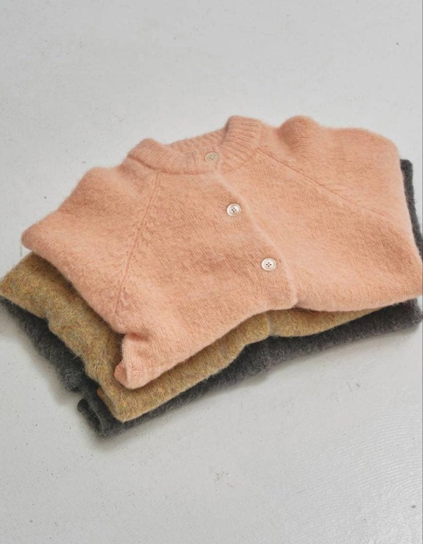 トップス Brushed Knit Cardigan