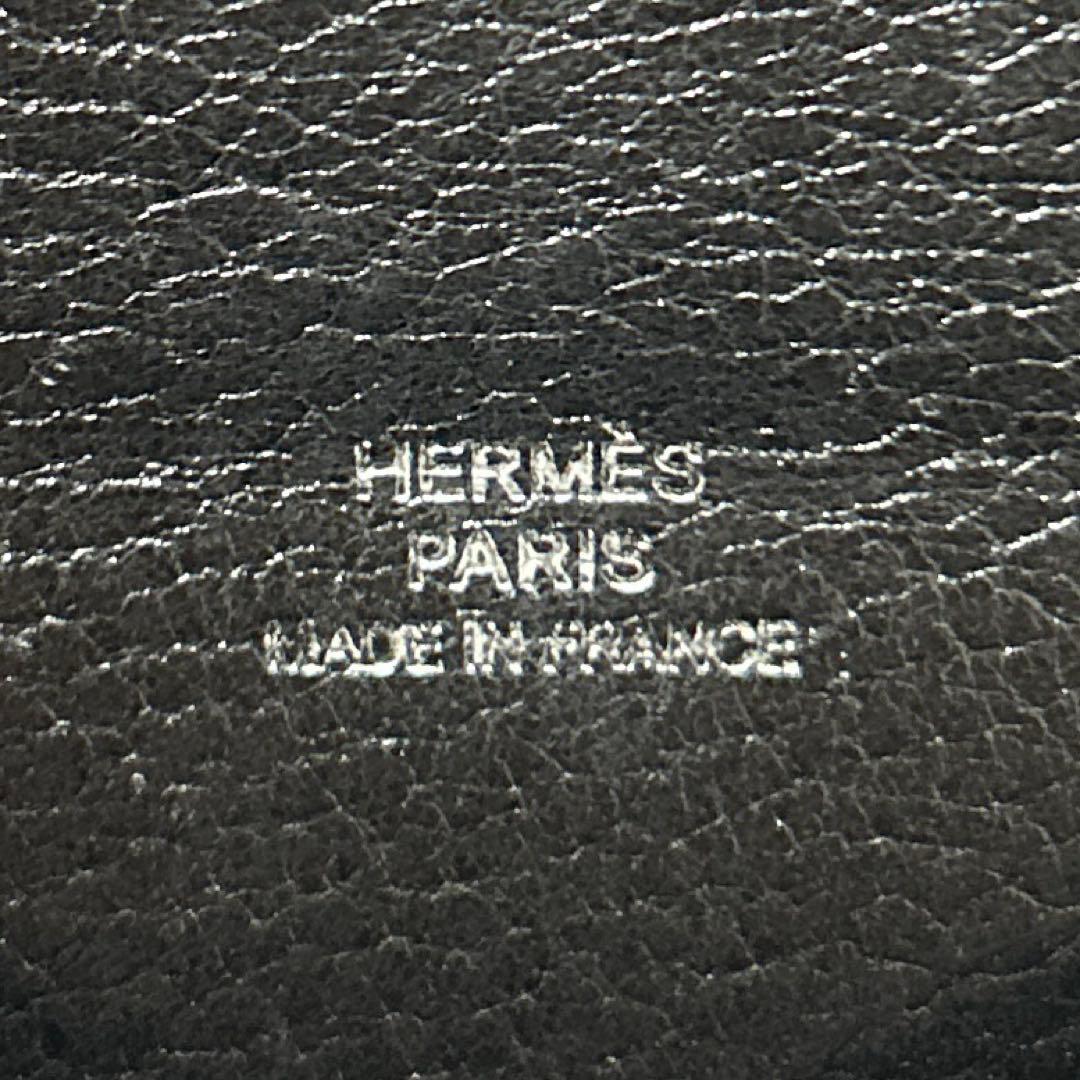 HERMES エルメス カルヴィ カードケース 名刺入れ ブラック 黒