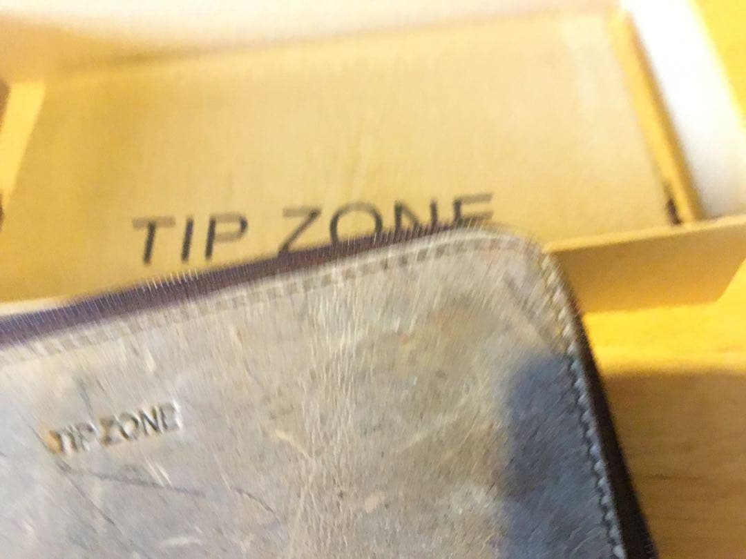 【新品】TIP ZONE 長財布 ブラウン 収納袋付き