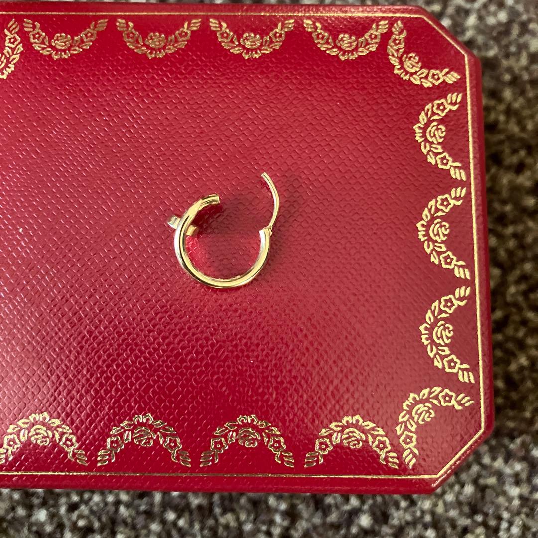 Cartier ジュストアンクルYGピアス(片耳用)