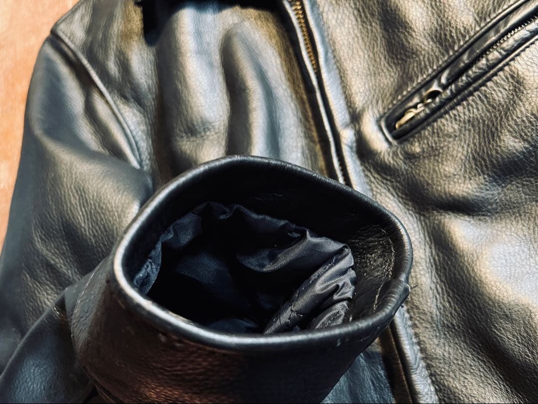 【希少34／極上USA製】Schott 681 Highwayman シングル