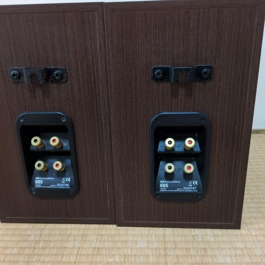 Bowers & Wilkins685 スピーカーペア　説明書＆ケーブル付き