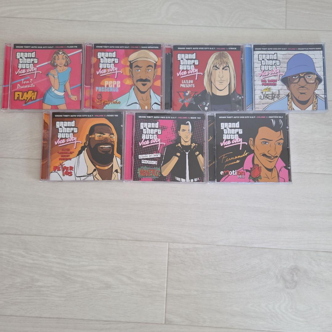 Grand Theft Auto バイスシティ サウンドトラックボックスセット