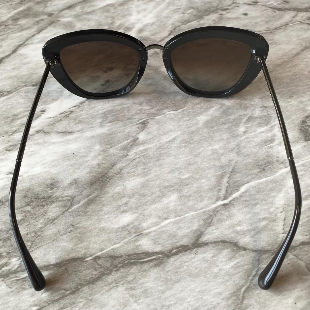 1309【新品 CHANEL】シャネル★サングラス★キャットアイ★ブラウン★茶色