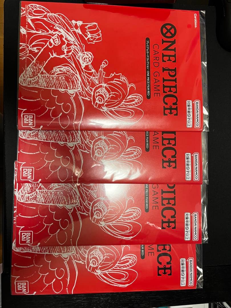 プレミアムカードコレクション ‐ONE PIECE FILM RED‐ 4冊