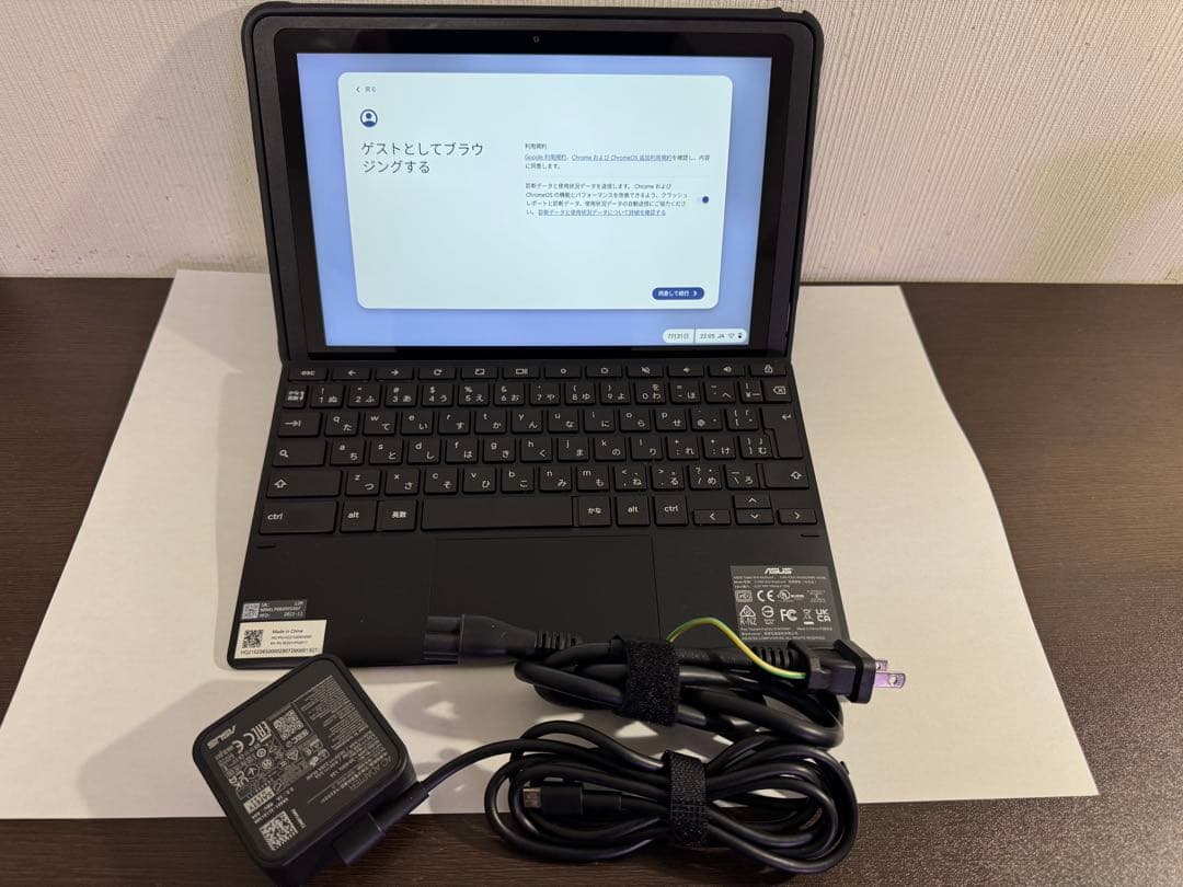 Chromebook本体 ASUS Chromebook CZ1000DVA-L30013 64GB