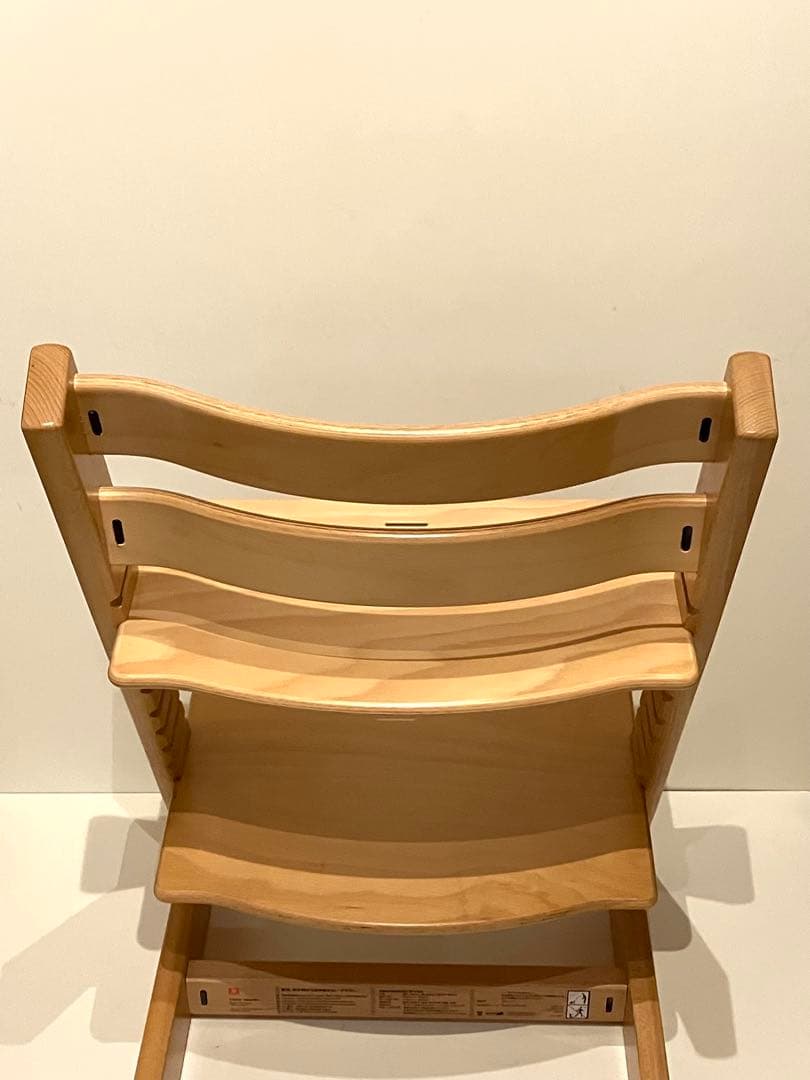 【美品】新型 ストッケ トリップトラップ ナチュラル シリアルナンバー4 ②