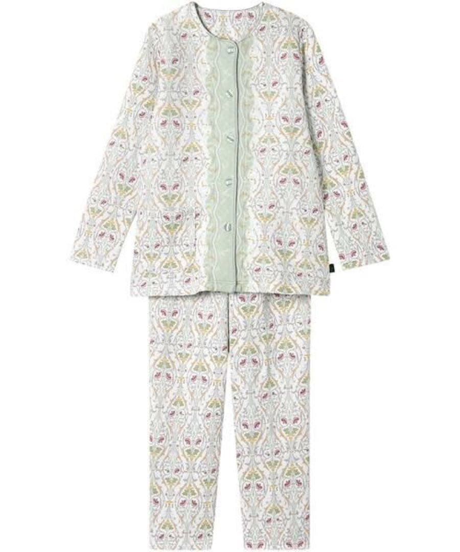 あったか・中わた入り・綿100％ ★Lサイズ　ワコール　ミントン　パジャマ