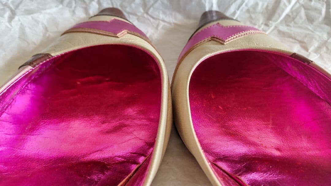 Vintage Miu Miu 稲妻 イナズマ ミュール 37 Y2K 古着