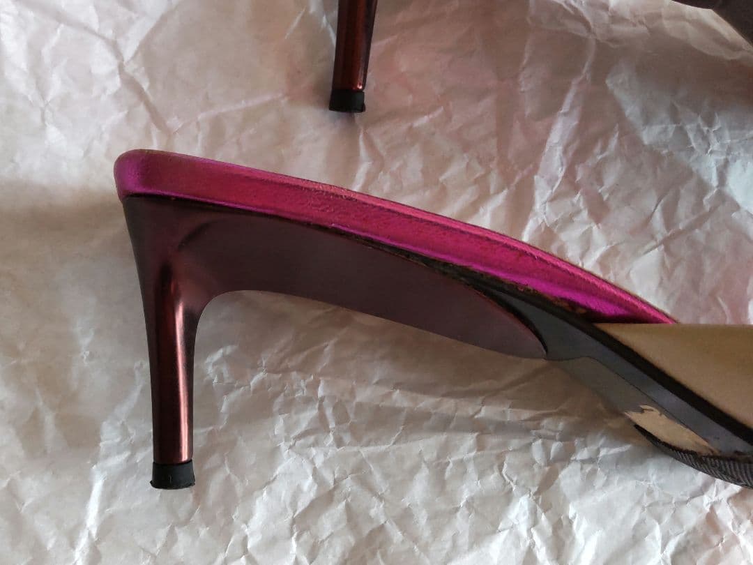 Vintage Miu Miu 稲妻 イナズマ ミュール 37 Y2K 古着