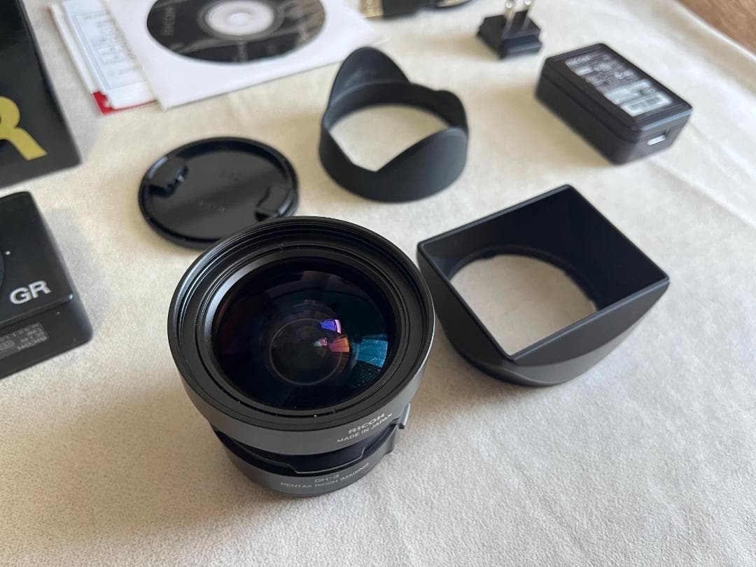 【実働・訳あり】GR2＋純正ワイコン GW-3セット＋本