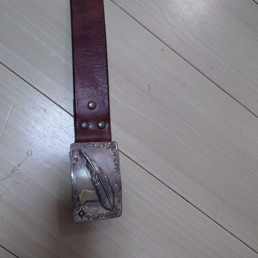 アリゾナフリーダムベルト 羽根バックル付き