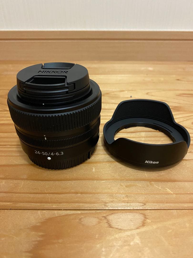 NIKKOR Z 24-50mm f/4-6.3 ズームレンズ　+レンズフード