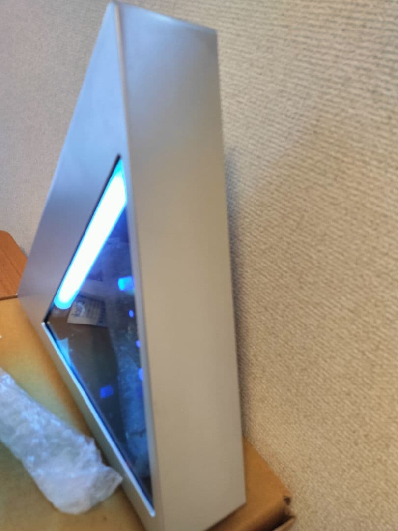 美品 80's スペースネオンクロック ポストモダン 時計 箱付き