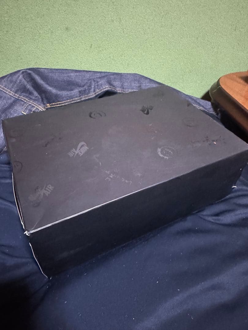 靴 TravisScottNikeAirJordan1LowBlackPhantom