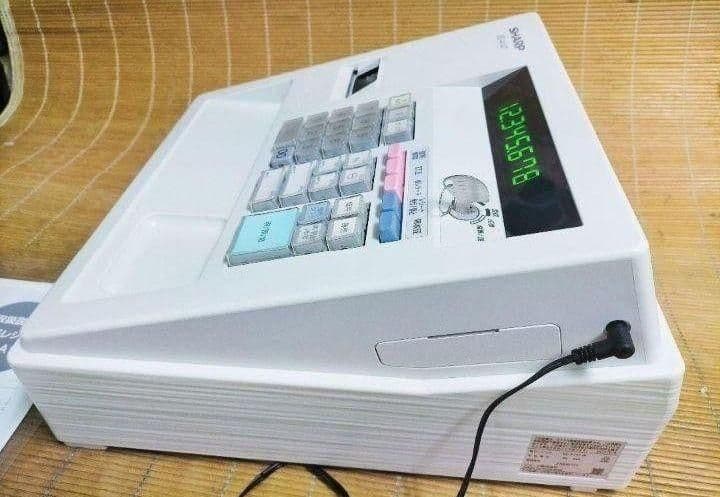 シャープレジスター　XE-A147　PC連携売上管理フル設定無料　622261