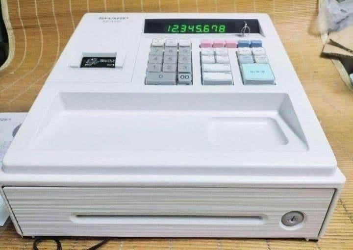 シャープレジスター　XE-A147　PC連携売上管理フル設定無料　622261