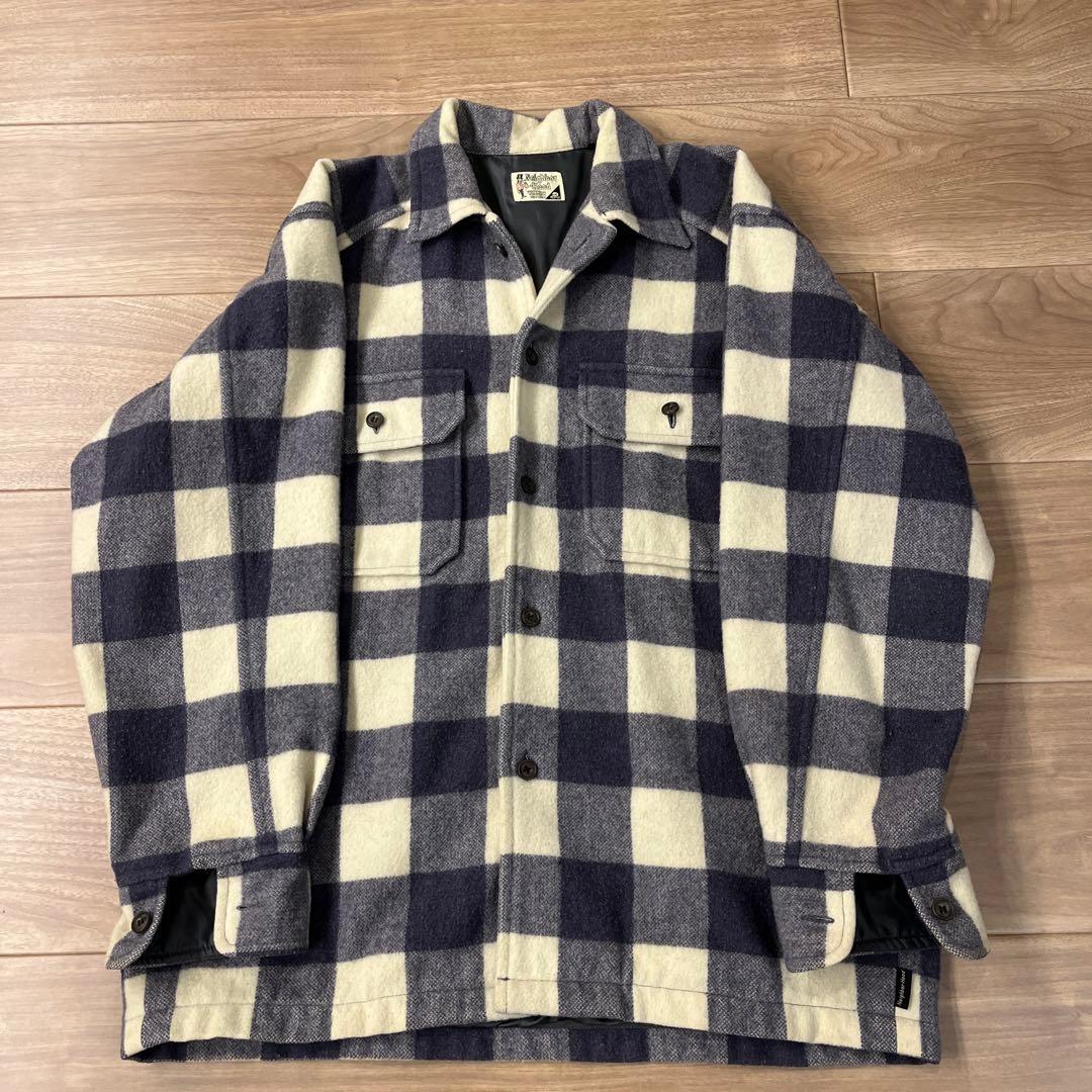 neighborhood チェックウールジャケット