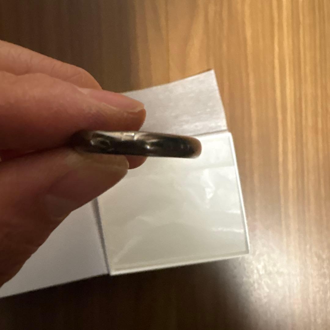 CTHY ELLIPSE RING Silver925 ブラック 19号