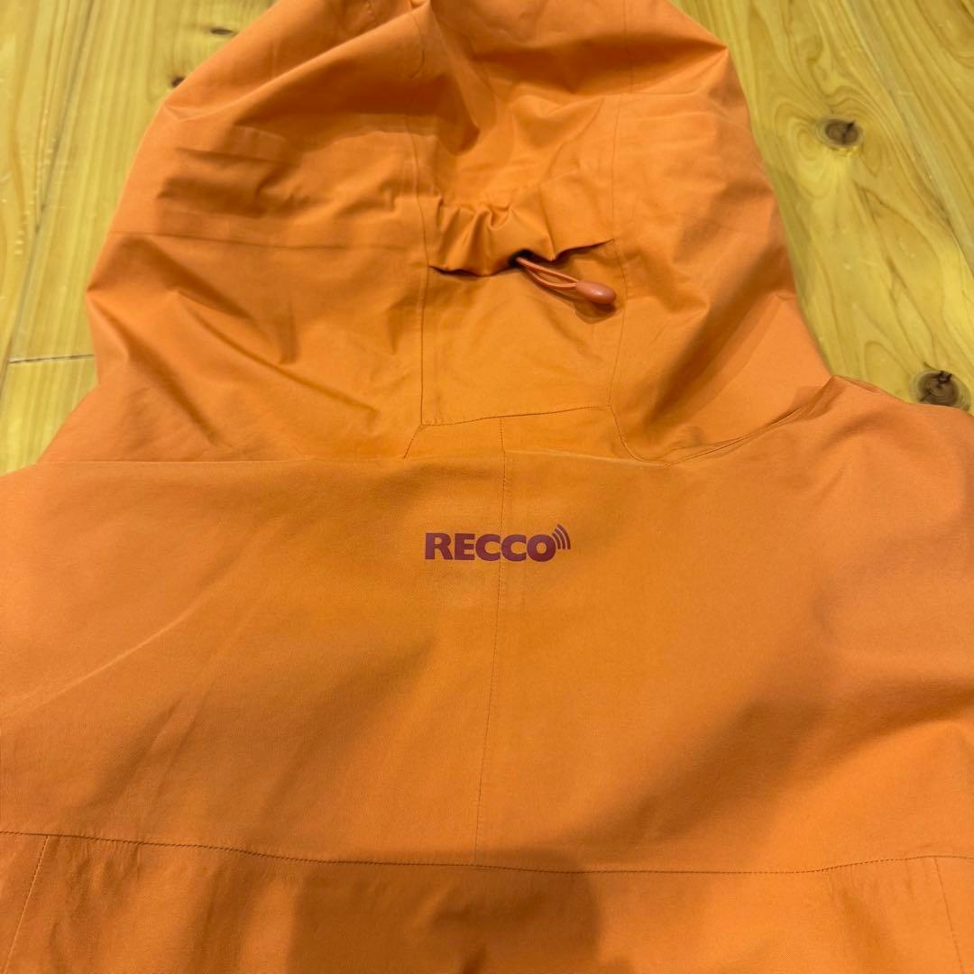 patagonia  jacket GORE-TEXオレンジ フード付