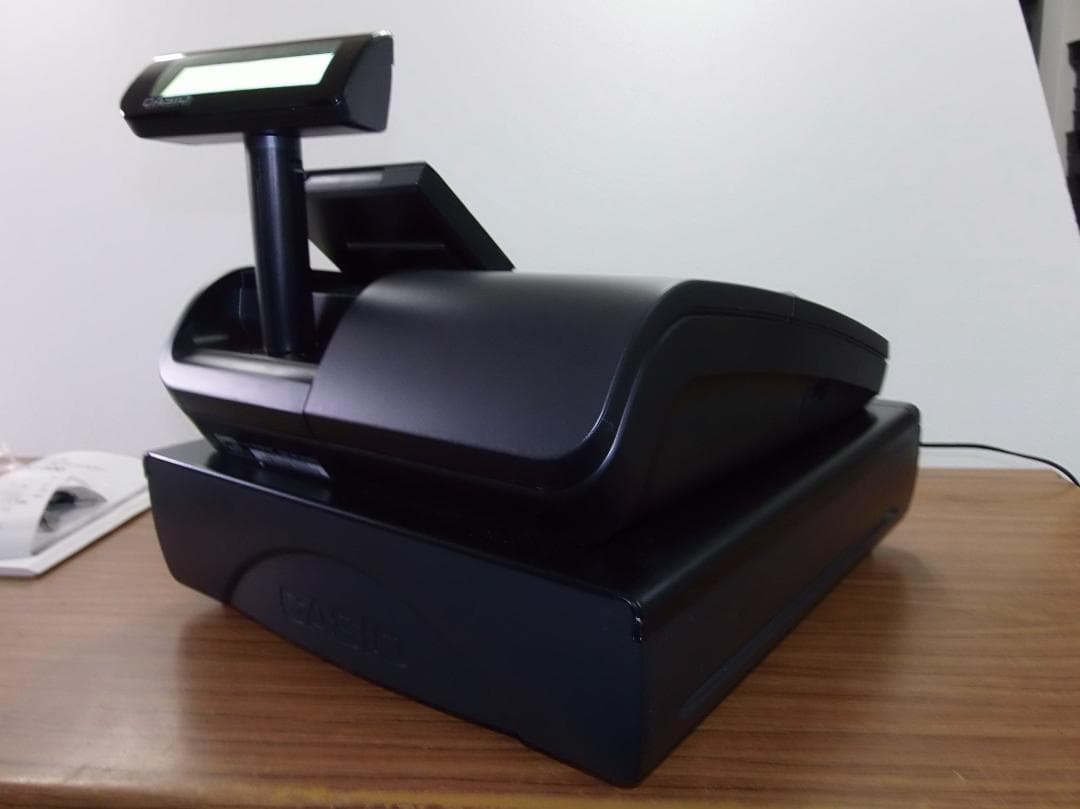 店名タッチキー設定無料 CASIO TK-400 電子レジスター 250529