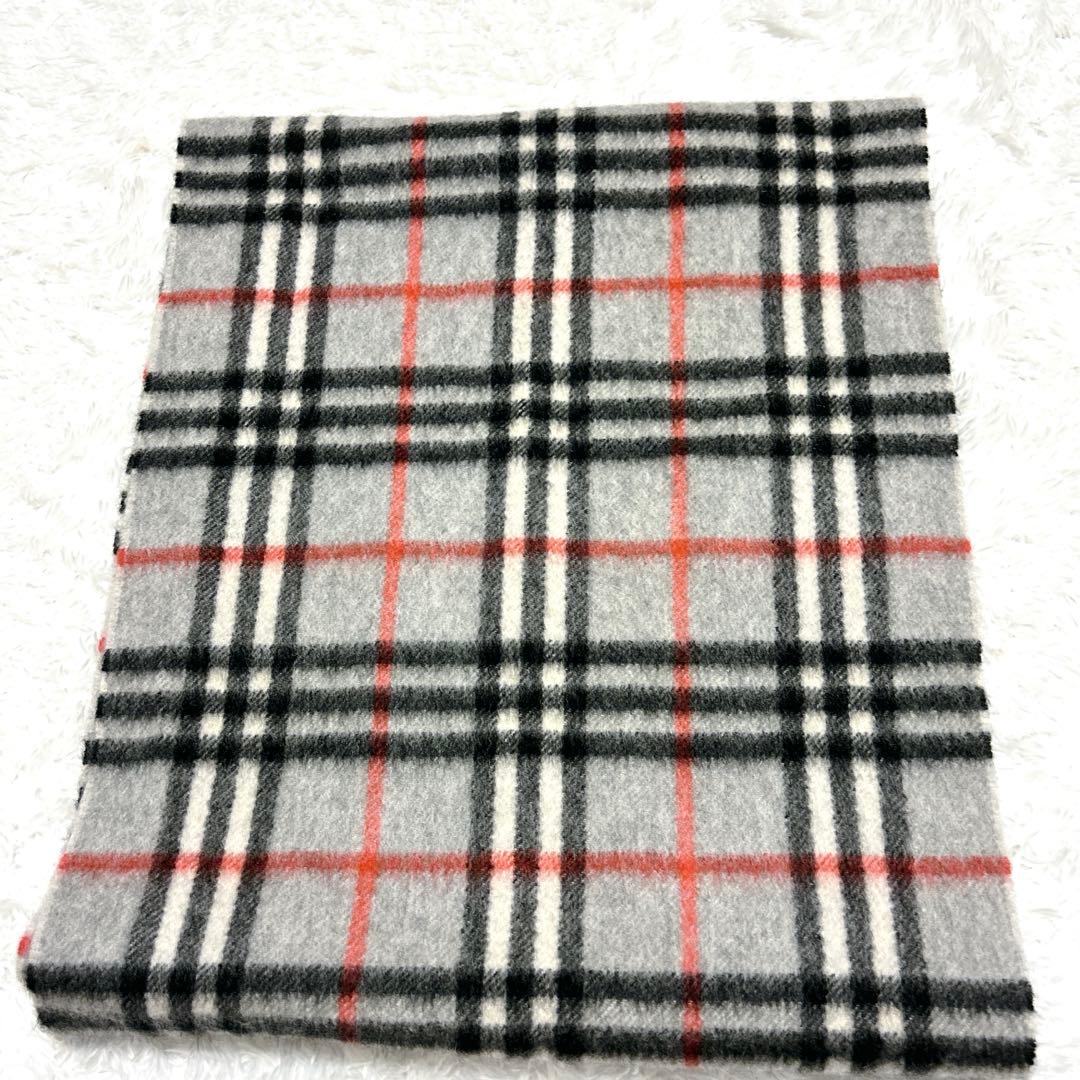 未使用級✨Burberrys バーバリーカシミヤ100 マフラー ノバチェック