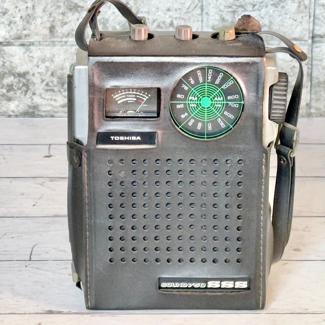東芝「SOUND750 SSS」'70年代2バンドラジオ RP-727F
