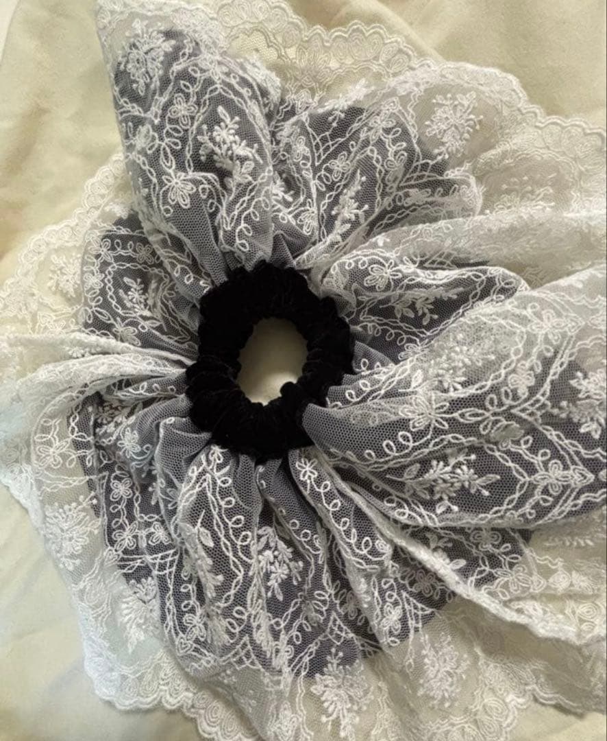 tanakadaisuke velour lace chou chou シュシュ