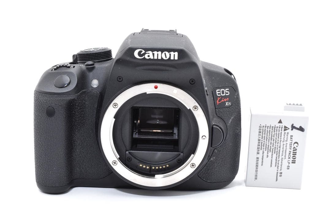 Canon EOS Kiss X7i 本体 バッテリー付き