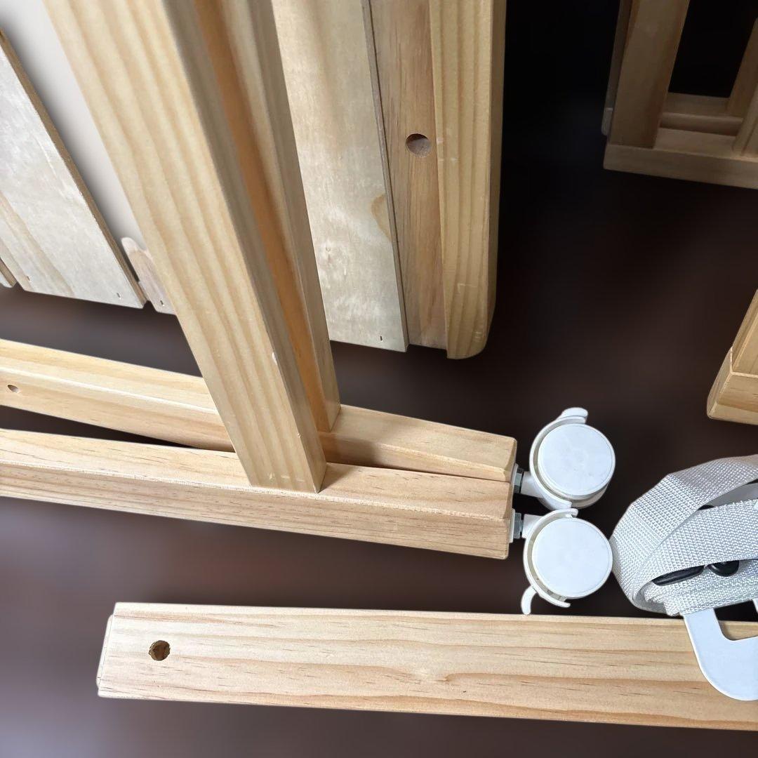 【良品】大和屋　そいねーる ミニ ベビーベッド ナチュラル