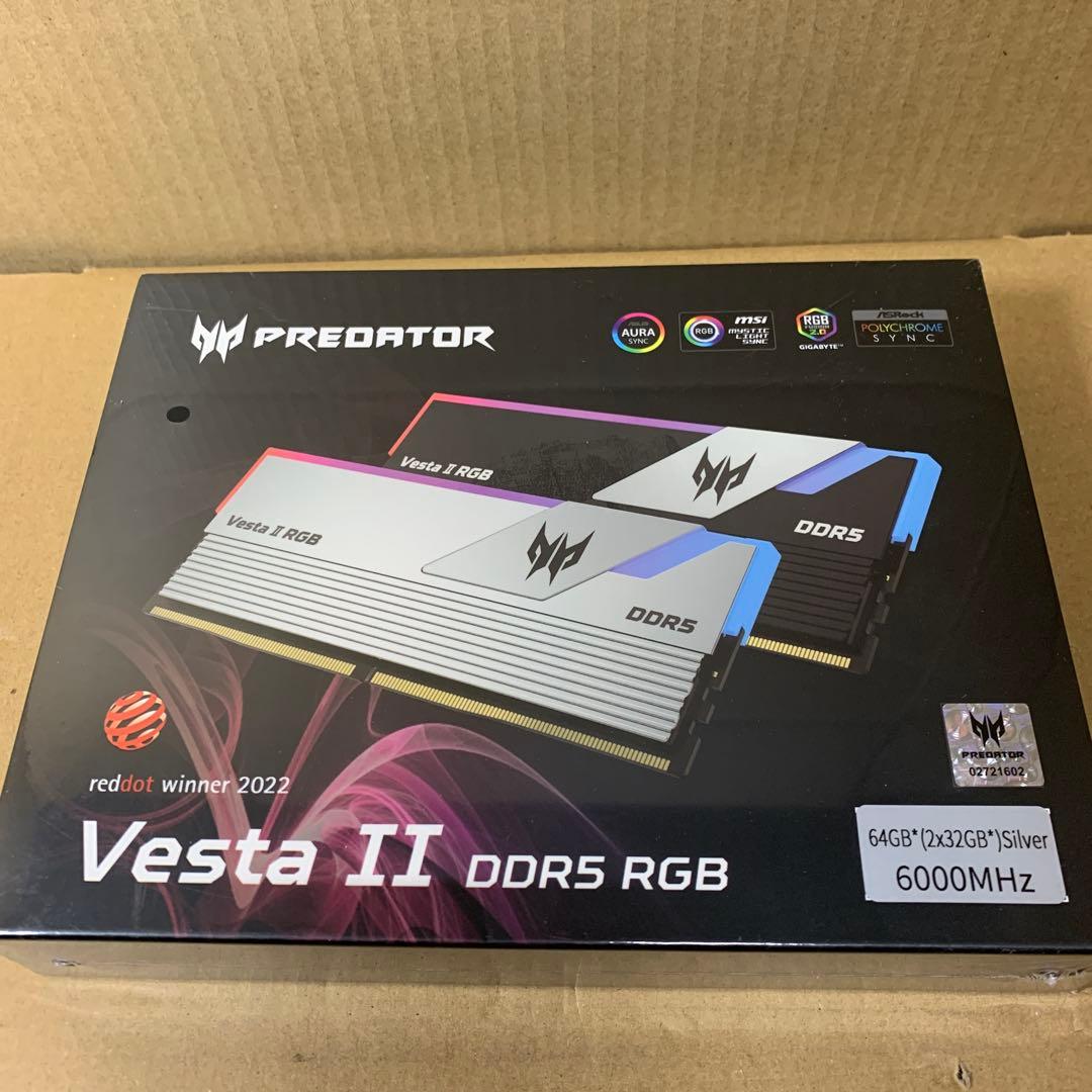 新品未開封　Acer Predator Vesta Ⅱ 64GB