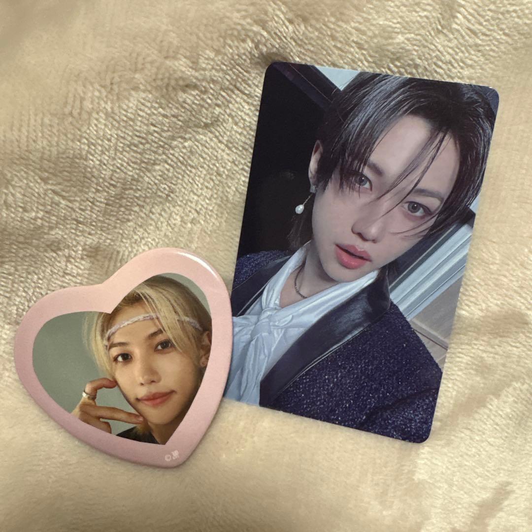 straykids スキズ ピリ フィリックス 展覧会 特典 トレカ 缶バッジ