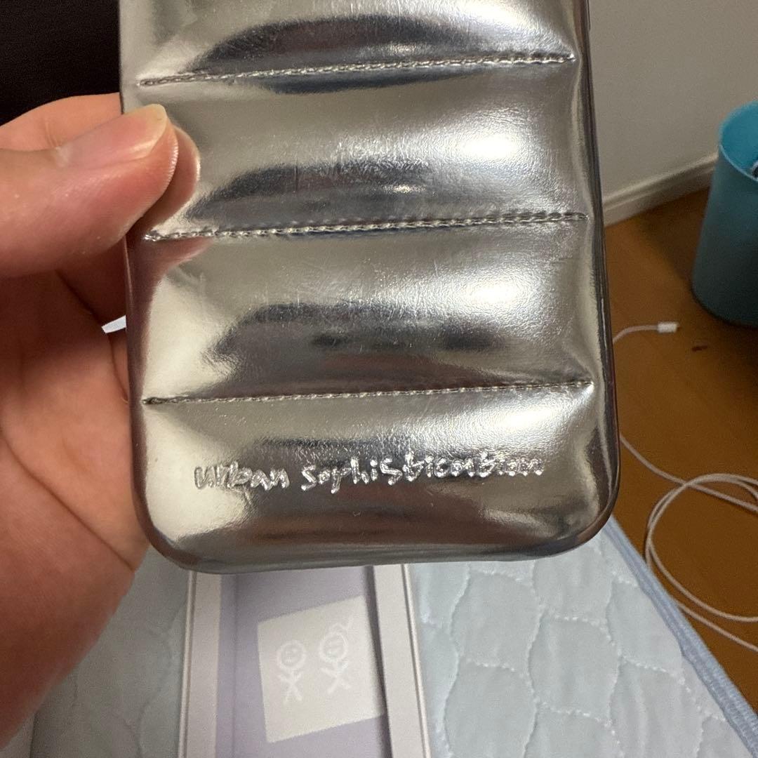 Urban Sophistication/iPhone13/14ケース/シルバー