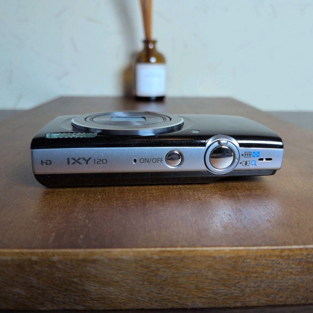 【極美品】Canon IXY 120 ブラック コンパクトデジタルカメラ