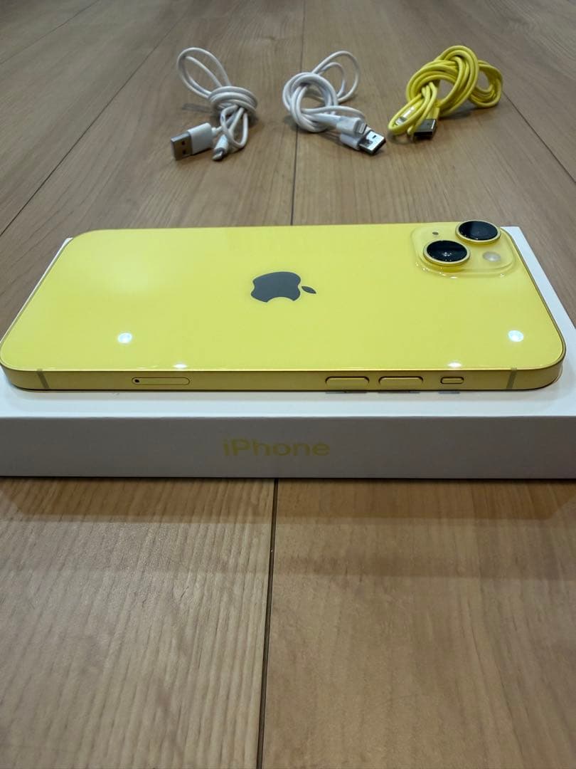 iPhone14Plus 256GB本体　イエロー　黄色　Apple公式購入