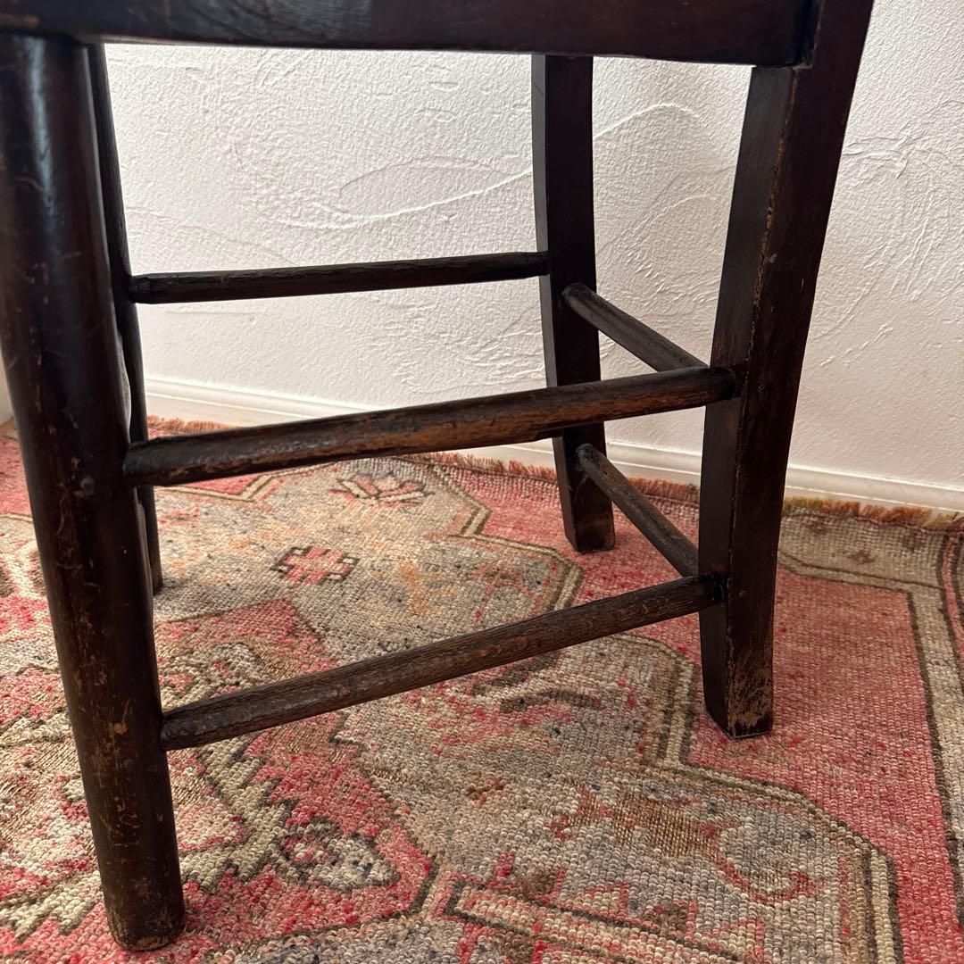 【お値下げ】イギリスアンティーク　チャイルドチェア　アンティークチェア