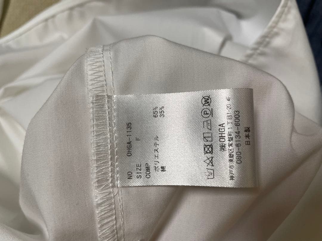 ohga モチーフシャツ