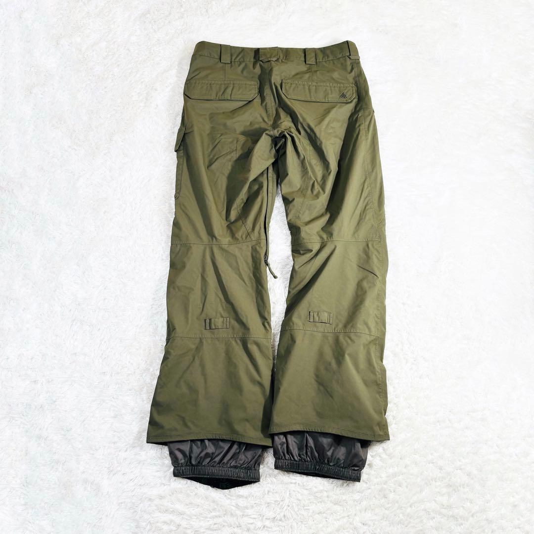 658 美品✨BURTON バートン スノボウェア メンズ パンツ カーキ L
