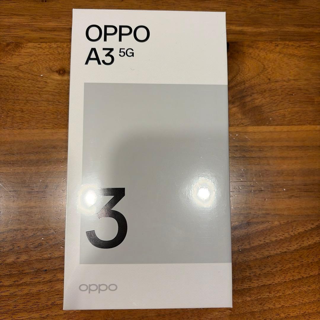 OPPO A3 5G 本体 パープル