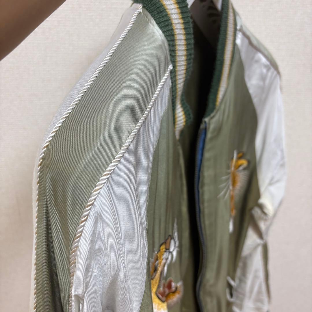 【中古】BEAMS別注　テーラー東洋　スカジャンM 菅田将暉　二階堂ふみ