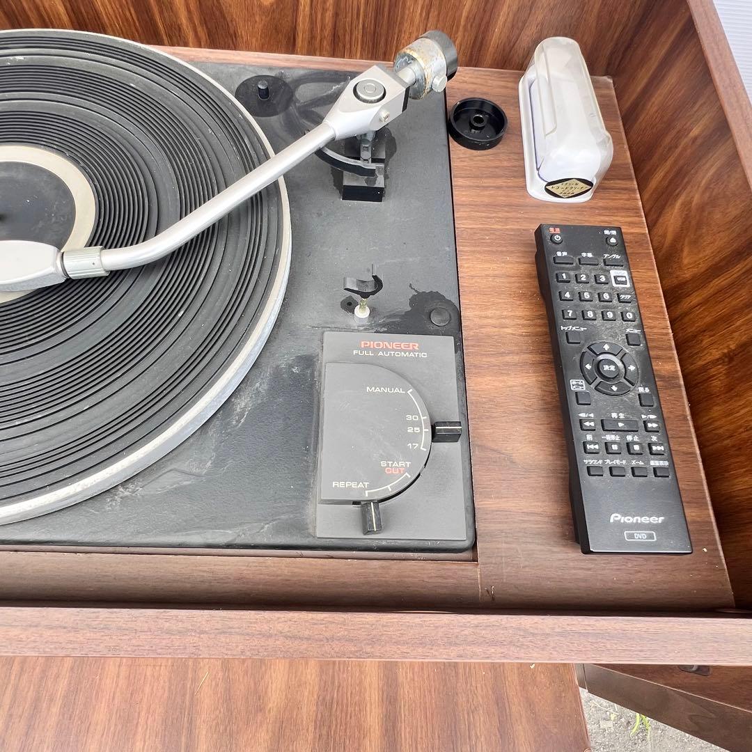 Pioneer S-88 アンプ レコード リモコン無し　年代物 本体　家電