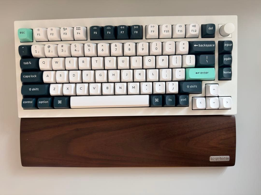 Keychron Q1 HE ワイヤレスキーボード パームレスト付