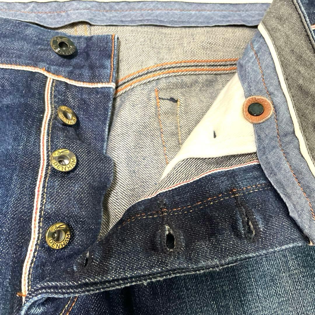 【希少】DENHAM×SHIPS別注CUTTER 赤耳　ストレートW32